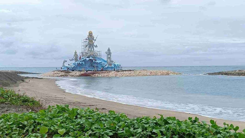 Pantai Jerman salah satu tempat wisata dekat bandara Bali
