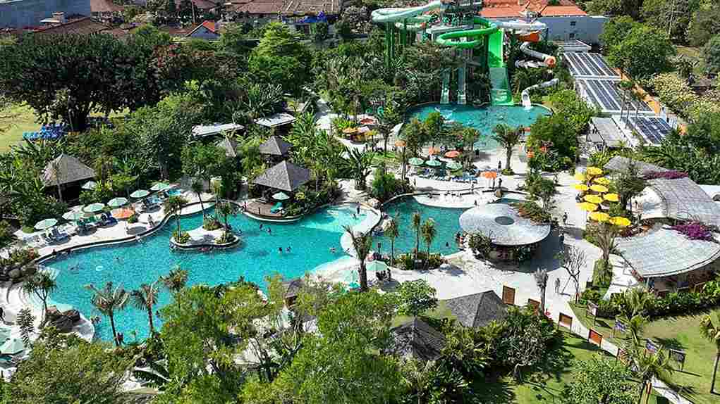 Waterbom Bali sebagai tempat wisata dekat bandara Bali